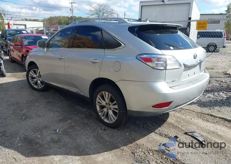 2010 Lexus Rx 450H z USA, uszkodzony, nr VIN JTJBC1BA6A2412468